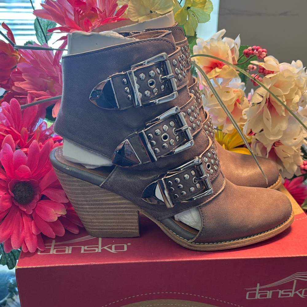 Jeffrey Campbell Buckled Leather Heels